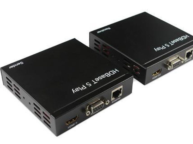 ˼ͼƼл:HDMI UTP 100m Extender HDBaseT with RS232/POE/IR